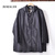 AURALEE SILK TAFFETA HOODED COAT A8SC01TS画像