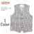 SUGAR CANE 11oz. HICKORY STRIPE WORK VEST SC14104画像