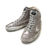 GOLDEN GOOSE SNEAKERS FRANCY -DARK SILVER WHITE STAR- G32WS591-B15画像