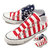 CONVERSE ALL STAR 100 PAIRFLAG SLIP OX STARS & BARS 32862640画像