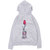WASTED YOUTH ROSE PRINT SWEAT PARKA GRAY画像