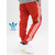 adidas Super Star Track Jersey Pant Red/White Originals CW1276画像