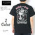 SKULL WORKS Tシャツ "ピストンロウブロウスカル" 111815画像