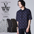 VIRGO Jacquard check shirt VG-SH-187画像