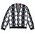 Supreme Brushed Argyle Cardigan WHITE画像