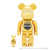 BE@RBRICK atmos GOLD CHROME 100% & 400% 570594画像