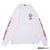 DREAM TEAM 80S LOGO L/S TEE WHITE画像