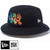 NEW ERA バケット01 Santa Cruz 3スクリーミングハンド ブラック 11557935画像