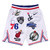 NIKE &times; Supreme NBA Teams Authentic Short WHITE画像
