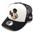 NEW ERA GOLF D-Frameトラッカー ディズニー ミッキーマウス スパンコール ホワイト ブラックメッシュ 11557076画像