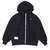DESCENDANT PE/ZIPUP HOODED SWEATSHIRT BLACK 181ATDS-CSM21画像