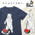 go slow caravan 鹿の子スイカ割りクマプリントTEE 381901画像