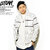 LEFLAH STRIPE HOOD JACKET -WHITE- LEFJK02-1802SSW画像