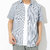 le coq sportif LE URBAN STYLE Dot Air Stretch Stripe S/S Shirt QLMLJA46画像
