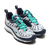 NIKE AIR MAX 98 PURE PLATINUM/OBSIDIAN-KINETIC GREEN 640744-005画像