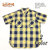 SUGAR CANE BLOCK CHECK S/S WORK SHIRT SC37931画像