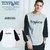 TOYPLANE UMLAUT LOGO BASEBALL SHIRT TP18-NCS08画像