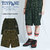 TOYPLANE CAMO SWEAT SHORTS TP18-NPT01画像