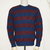THE FLAT HEAD COTTON KNIT BORDER CREW F-KT001画像