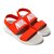 NIKE WMNS TANJUN SANDAL HABANERO RED/MOON PARTICLE-SUMMIT WHITE 882694-602画像