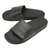 adidas ADILETTE LEATHER CORE BLACK/CORE BLACK/CORE BLACK CQ3094画像