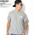 DOUBLE STEAL SIDE RIB CREW NECK S/S TEE -GRAY- 982-12015画像