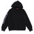 Supreme Sleeve Embroidery Hooded Sweatshirt BLACK画像