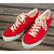WAREHOUSE Lot 3400 SUEDE SNEAKER RED画像