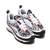 NIKE W AIR MAX 98 WHITE/SOLAR RED-DUST-REFLECT SILVER AH6799-104画像