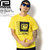 reversal SQUARE LOGO DRY H/MESH TEE -YELLOW- RV18SS010画像