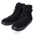 CHORD NUMBER EIGHT SUEDE ZIP SNEAKER BLACK-BLACK N8M1H5-AC11画像