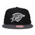 NEW ERA OKC THUNDER スナップバックキャップ BLACKxGRAPHITE FFNEOCT022画像