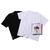 Fruit of the Loom &times; ATMOS LAB CREW NECK PACK TEE BK / WHT AL18S-SP06-BLK画像