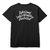 CRIMIE LETTER NEEDLE WORK V NECK POCKET SHORT SLEEVE T-SHIRT (BLACK) C1H3-TE03画像