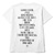 CRIMIE MESSAGE V NECK POCKET SHORT SLEEVE T-SHIRT (WHITE) C1H3-TE06画像