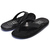 ISLAND SLIPPER TWO TONE SUEDE THONG BLACK / BLACK PB205画像