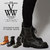 VIRGO MILITARIA BEHIND ZIP SPECIAL BOOTS VG-GD-557画像