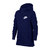 NIKE B NSW HOODIE FZ JSY BLUE VOID/BLUE VOID/WHITE AA6628-478画像