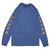 Nine One Seven Gradient Legs Long Sleeve Tee BLUE画像