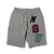 NIKE AS M NSW SHORT FLC CARBON HEATHER 930249-091画像