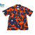 Surf Line HAWAII/Original Jams S/S G-POPLIN SHIRTS navy x orange画像