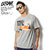LEFLAH DECK PHOTO S/S TEE -GRAY-画像