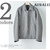 AURALEE DOUBLE FACE CHECK ZIP BLOUSON A8AB02BN画像