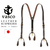 Schott × vasco LEATHER SUSPENDER 604718308画像
