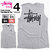 STUSSY WOMEN Basic Stussy Raw Muscle Tee 2941368画像