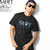 SURT x ONEITA NEON LOGO T -BLACK/BLUE- 022-ON-SURT5BB画像