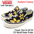 VANS Classic Slip-On 98 DX OG Black/Flower Power Anaheim Factory VN-0A3JEXU7X画像