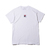 FILA &times; atmos Square LOGO embroidery T-Shirt WHITE FM9525-01画像