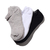 NIKE 3PPK COTTON CUSHION NO SHOW SOCK + MOISTURE MANAGEMENT MULTI SX4702-901画像