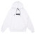 BARNEYS NEWYORK ATMOS MEETS BARNEYS NEW YORK PULLOVER WHITE画像